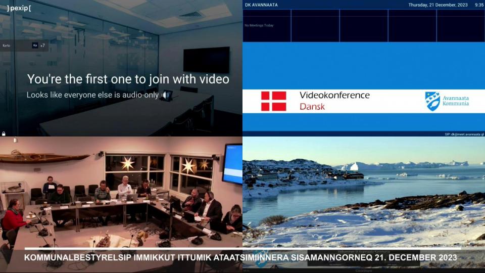 Avannaata Kommunia (Kalaallisut) 21122023 Kommunalbestyrelsi